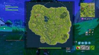 Fortnite Map Over Wallpaper