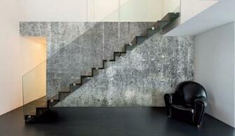 Coarse Concrete Mural Wallpaper