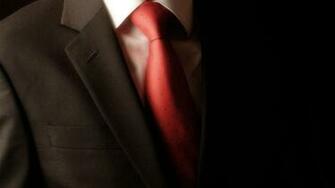 Red Tie Suit Wallpaper HD