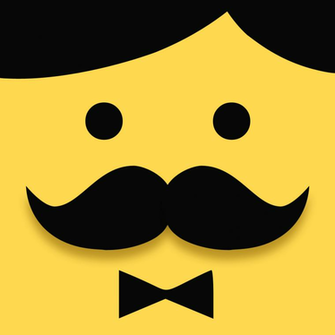 Moustache Wallpaper Peinture