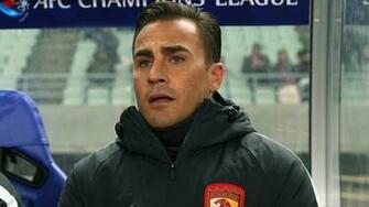 Cannavaro Quits As China Coach After Two Games Fox Sports Asia