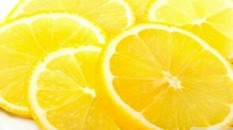 Lemon Slices Wallpaper