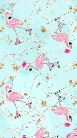 Flamingo Christmas Fancy