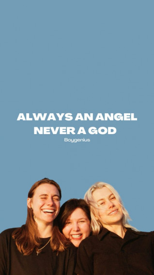 Boygenius Wallpaper The Record In Lock Screen