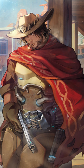 Riz3 On Cassidy Overwatch Overwatch2 Overwatchfanart