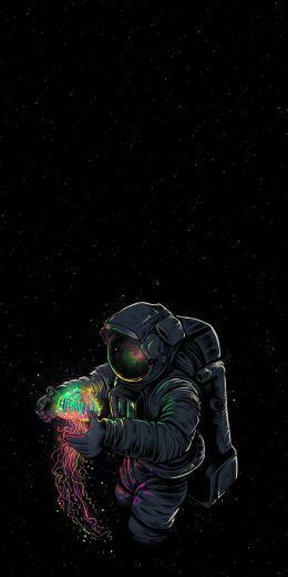 Astronaut Aesthetic Wallpaper Top
