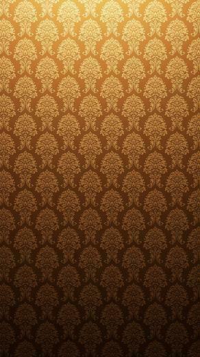 iPhone Wallpaper HD Golden Vintage Background