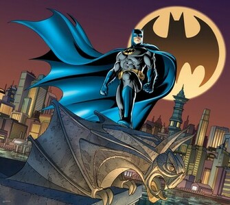 Signal Logo Wall Mural Batman Dc Comics Bat Wallpaper