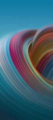 Os iPhone X Red Blue Clean Simple Texture Abstract