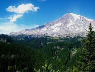 Mount Rainier In The Sun