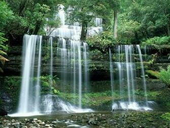 Waterfalls Scenery Wallpaper Desktop