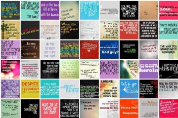 Movie Quotes Collage