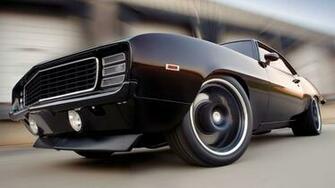 Black Chevrolet Camaro Wallpaper HD