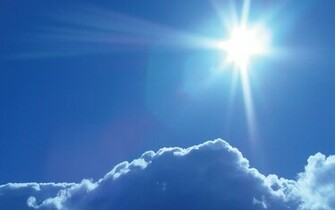 Sun And Clouds Wallpaper Desktop