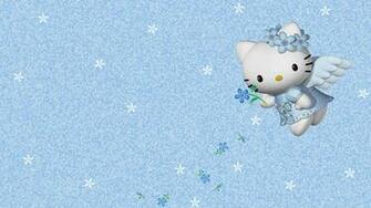 Blue Hello Kitty Wallpaper