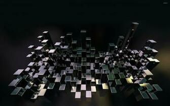 Chrome Bars Wallpaper 3d
