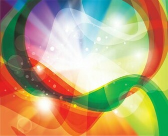 New Abstract Rainbow Vector Background Full HD Wallpaper Points