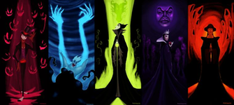 Disney Villains By Matthoworth