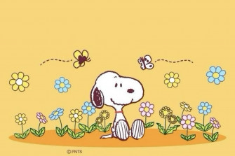 Snoopy Spring Wallpaper