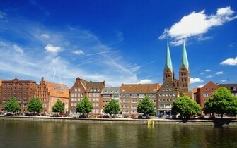 Lubeck Scenery Desktop Pc And Mac Wallpaper