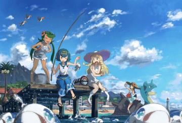 Pok Mon Sun And Moon Computer Wallpaper Desktop Pokemon