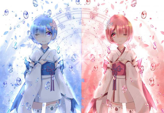Rem Re Zero HD Wallpaper Background Image