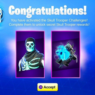 Custom Fortnite Skull Trooper Wallpaper On