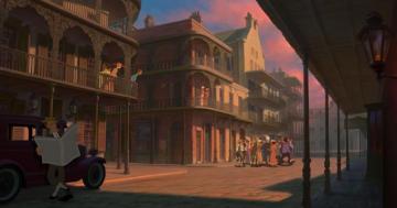 French Quarter From Disneys Princess And The Frog