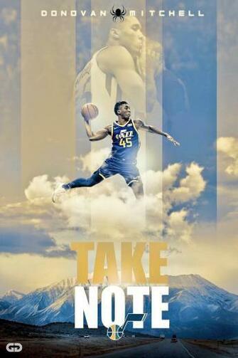 Donovan Mitchell Phone Wallpaper Came Across It On
