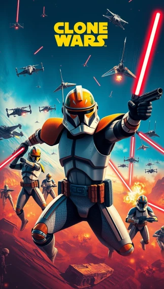 Clone Wars Phone Wallpaper
