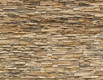Brown Brick Wall Mural Nature Wallpaper Ink
