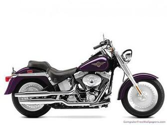 Harley Davidson Wallpaper Flstfi Fat Boy
