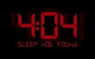 Wallpaper Error No Sleep HD