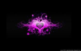 Happy Valentines Day Heart And Love Wallpaper