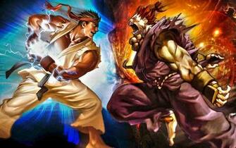 Ryu Vs Akuma By Bontzy123