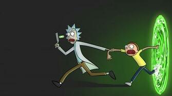 Rick And Morty Portal Wallpaper HD Tv Series 4k