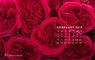 February Calendar Flower Muse