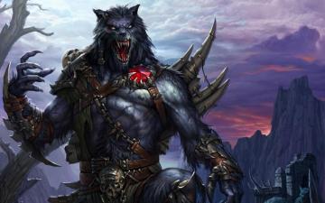 Dark Werewolf HD Wallpaper Background Image