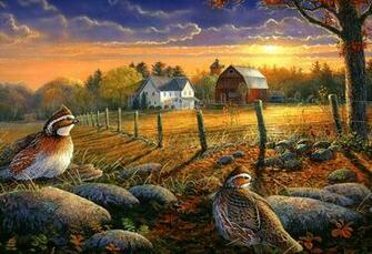 Autumn Farm Wallpaper For