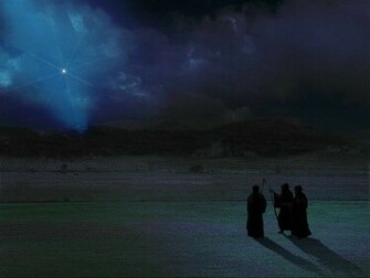 Christmas Star Sky And Kings Wallpaper Christian
