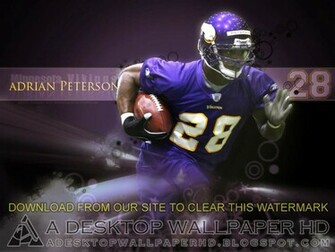 Peterson Minnesota Vikings Desktop Wallpaper HD