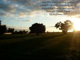 And The Peace Of God Which Passeth All Understanding Shall Keep Your
