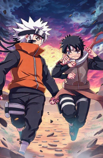 Kakashi And Obito Wallpaper