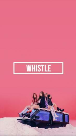 Yg Lockscreen World On Blackpink Whistle Phone