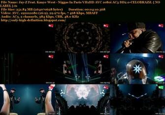 Only High Definition Jay Z Feat Kanye West Niggas In Paris Vh1HD