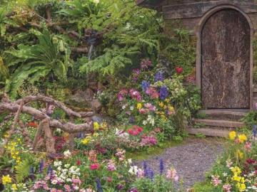 English Garden Wallpaper About Murals