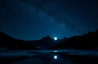 Mountain Night Wallpaper