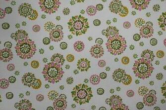 Pink Yellow And Green Geometric Vintage Wallpaper Rosie S