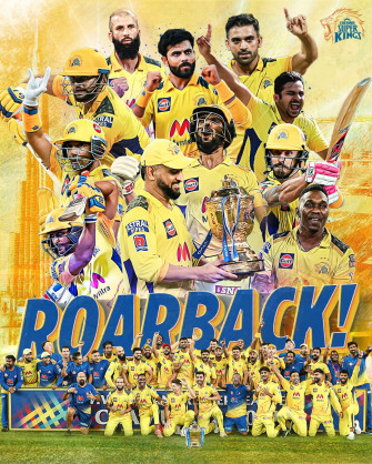 Chennai Super Kings Players Wallpaper