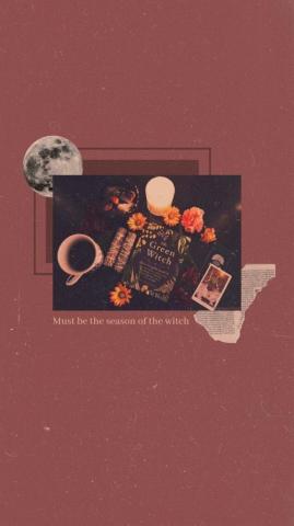 Aesthetic Wallpaper Witch October
